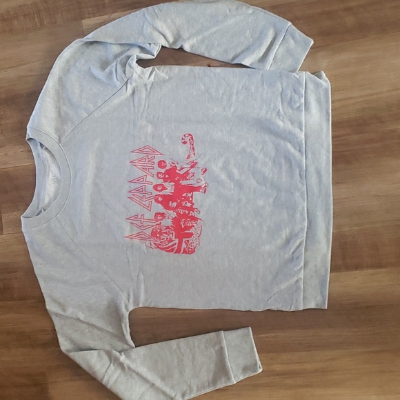 Treasure and bond Def Leppard sweater Indie Sleeze - Picture 2 of 5